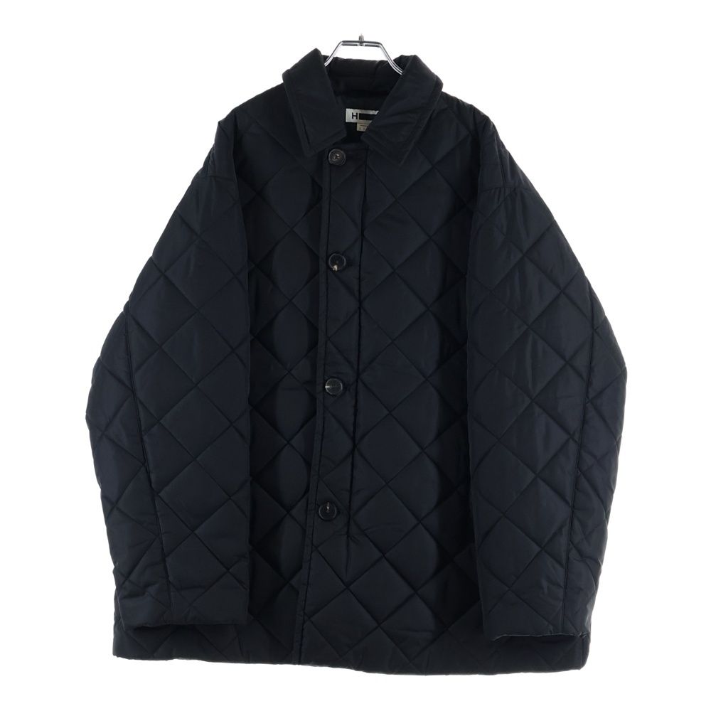 H BEAUTY&YOUTH (エイチ ビューティーアンドユース) 23AW OLMETX キルティングコート ブラック 1225-186-0045