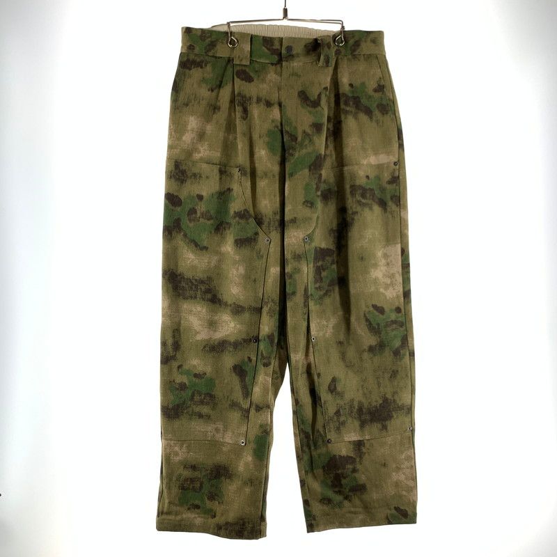 【中古品】 DIASPORA SKATEBOARDS ディアスポラ スケートボード DOUBLEKNEE COMFORTABLE TROUSERS カラー KHAKI カモ柄 SIZE:Ｌ 【153-260722-ky-09-fuzh】 7,722円