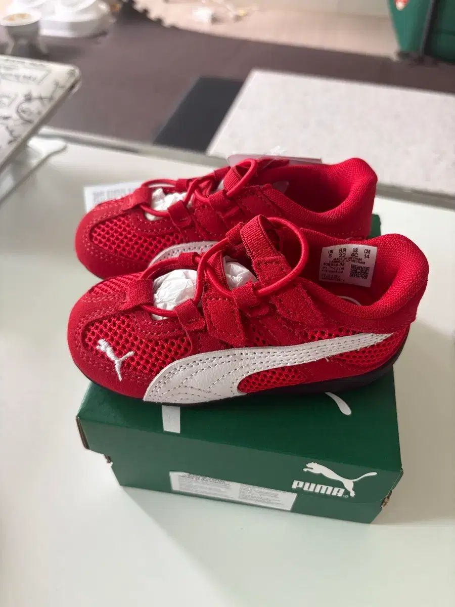 PUMA スピードキャットゴー ベイビー レッド 140