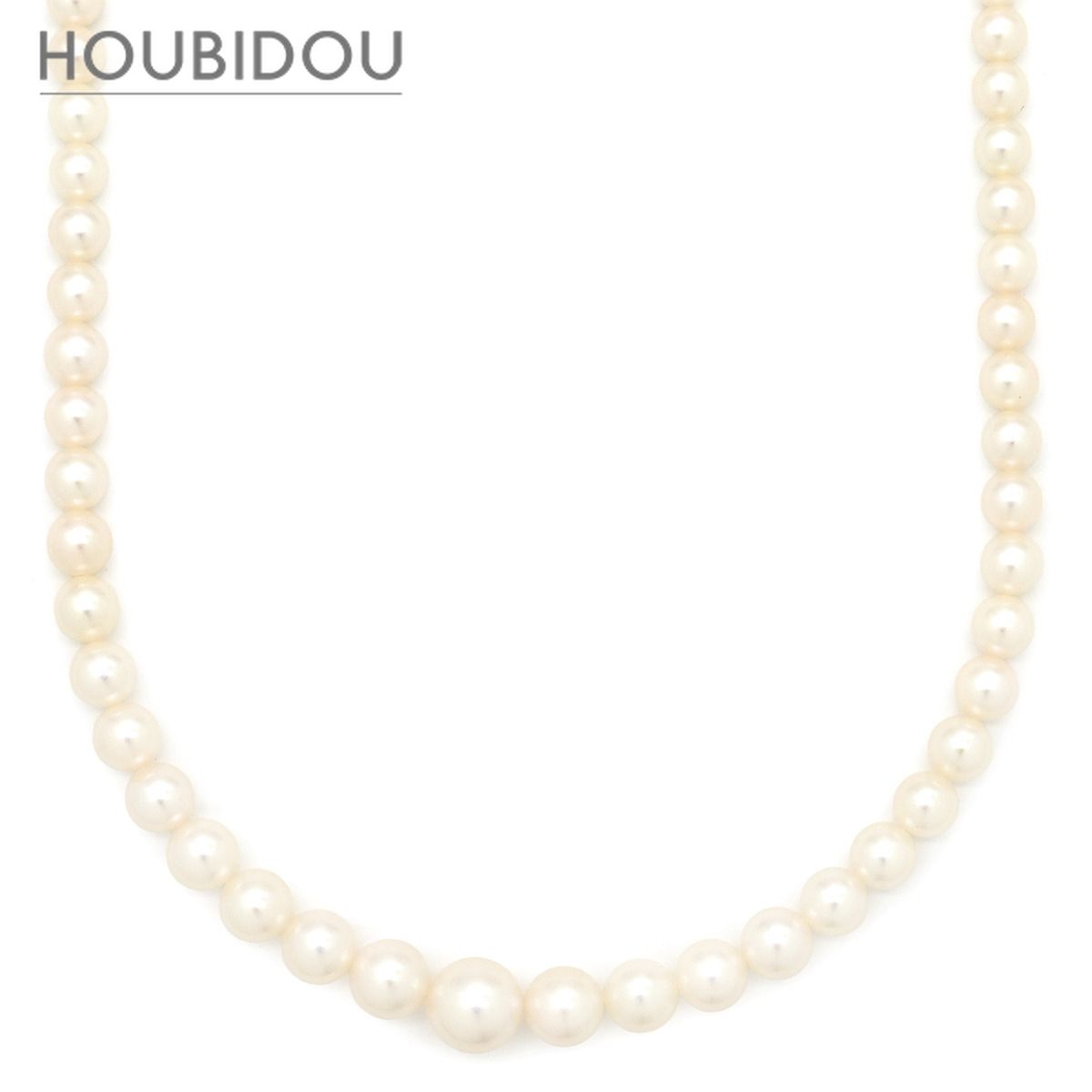 ミキモト MIKIMOTO ネックレス パール パールホワイト×シルバー MIKIMOTO 真珠 SV 【ケース】【中古】