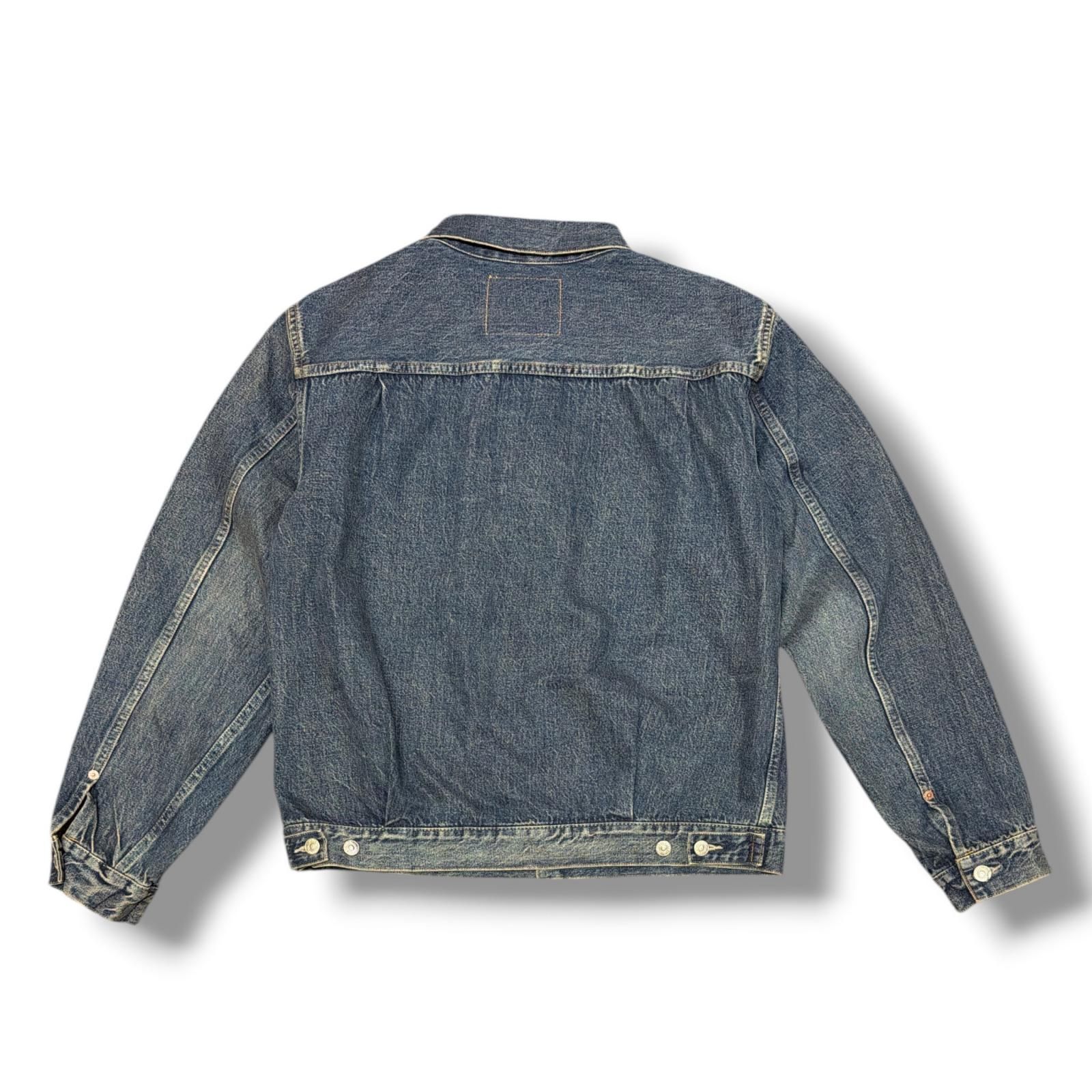 参考上代56100円 LEVI'S VINTAGE CLOTHING 1953 TYPE II JACKET デニム