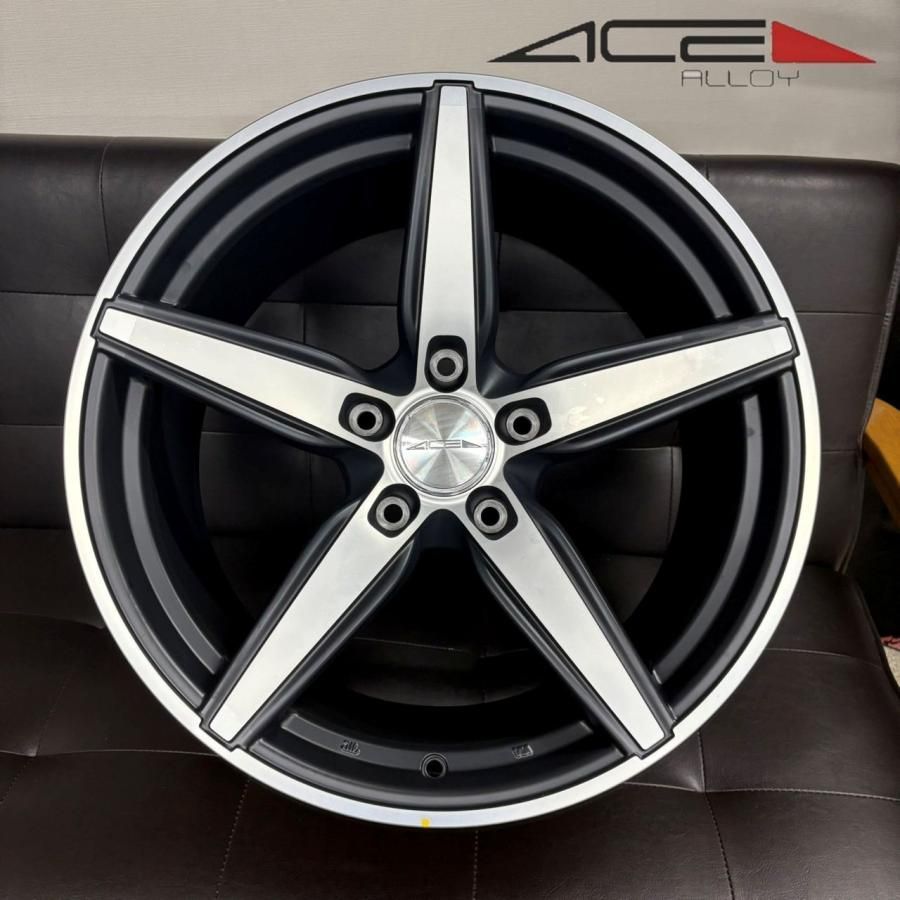1台分限り ACE ALLOY WHEEL W463 Gクラス クチュール 10J×19inch 19インチ ET48 ホイール BENZ ゲレンデ MERCEDES メルセデス シルバー系