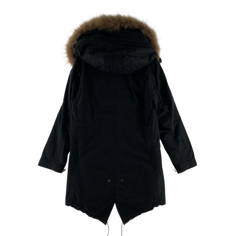 中古品】 AUDIENCE オーディエンス モッズコート カラーBLACK SIZE:02