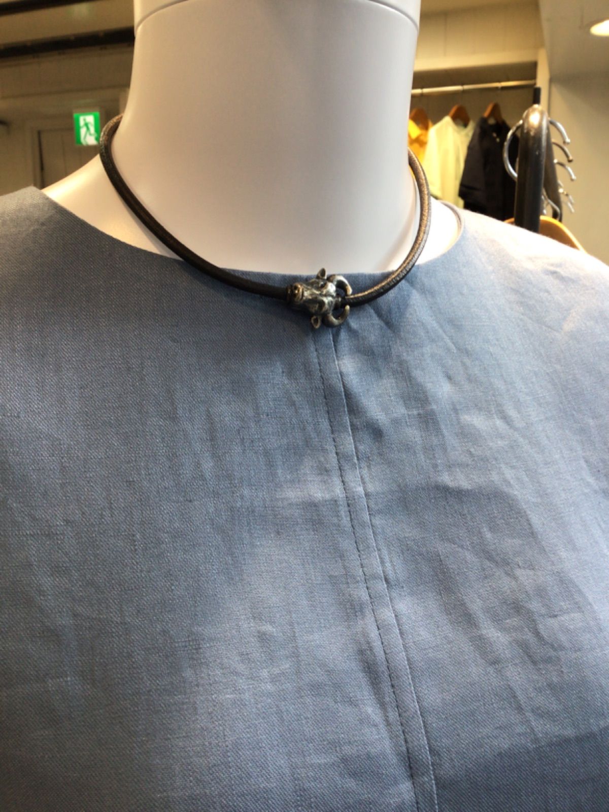 TATEOSSIAN（タテオシアン)2連レザーブレスレット