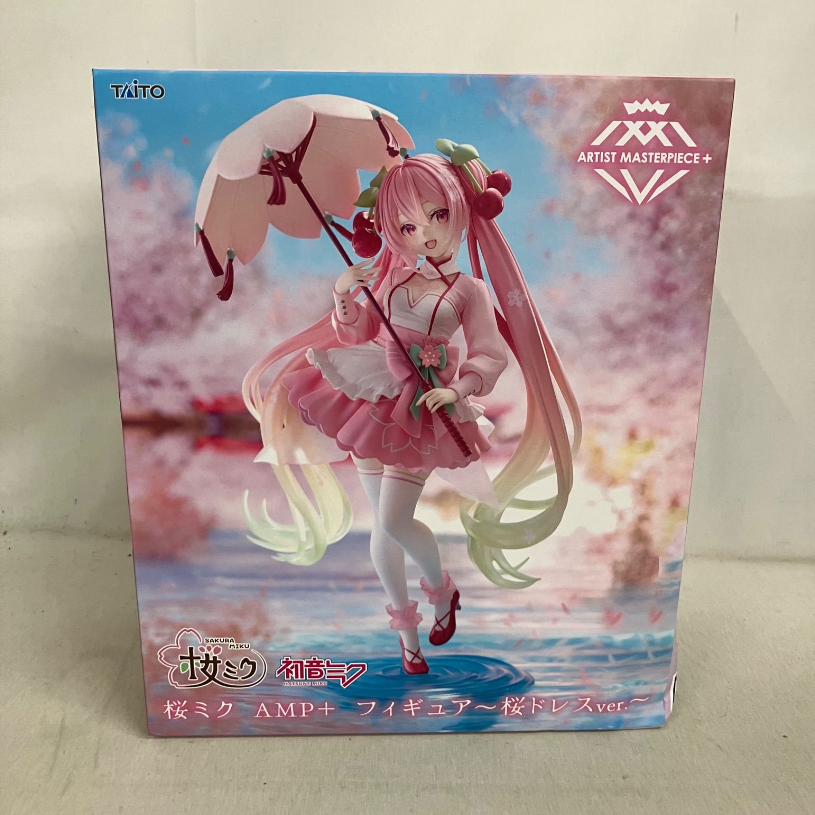 未開封 初音ミク ARTIST MASTERPIECE+ 桜ミク 桜ドレス フィギュア 3個