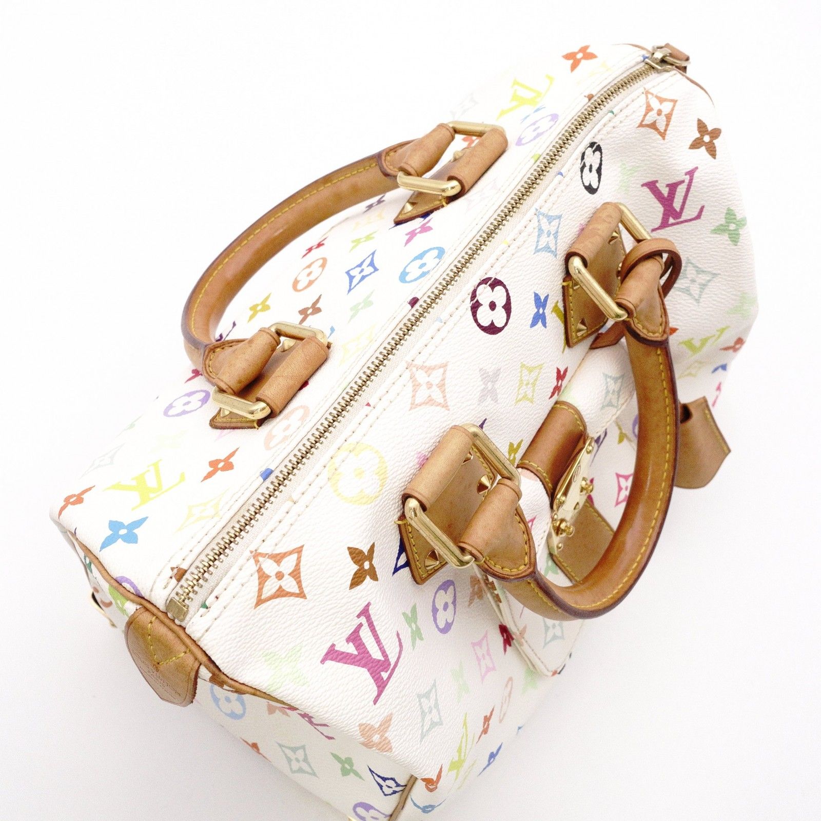 LOUIS VUITTON ルイ ヴィトン スピーディ30 モノグラム マルチカラー
