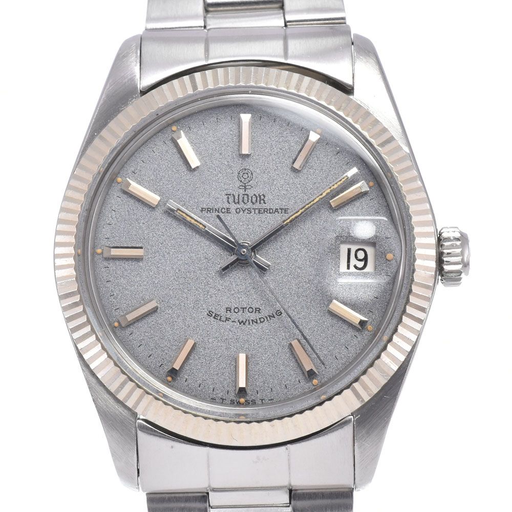 チューダー TUDOR 7990/4 プリンス オイスターデイト Cal.2484 グレー 自動巻き メンズ 良品 腕時計 R#149389