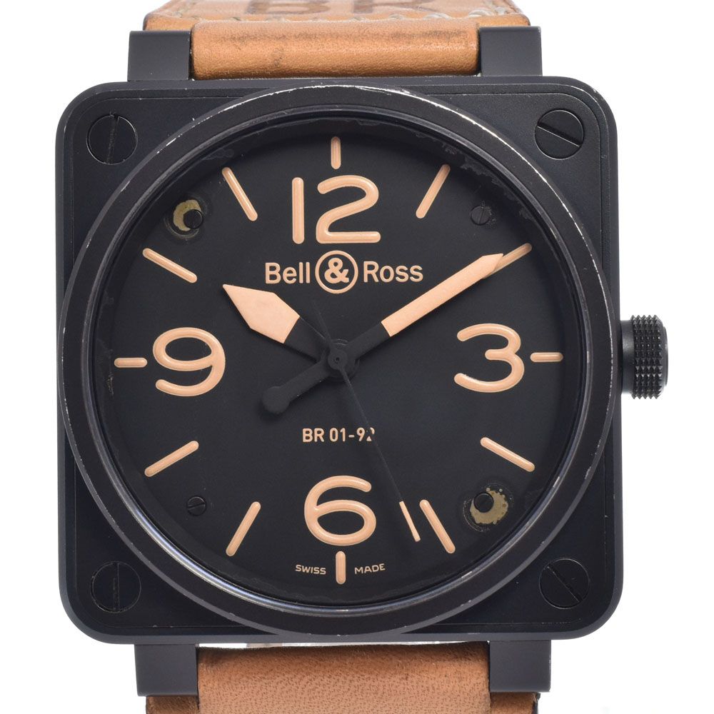ベル＆ロス Bell＆Ross BR01-92-SH-01776 ヘリテージ ブラック 自動巻き メンズ 腕時計 R#149334