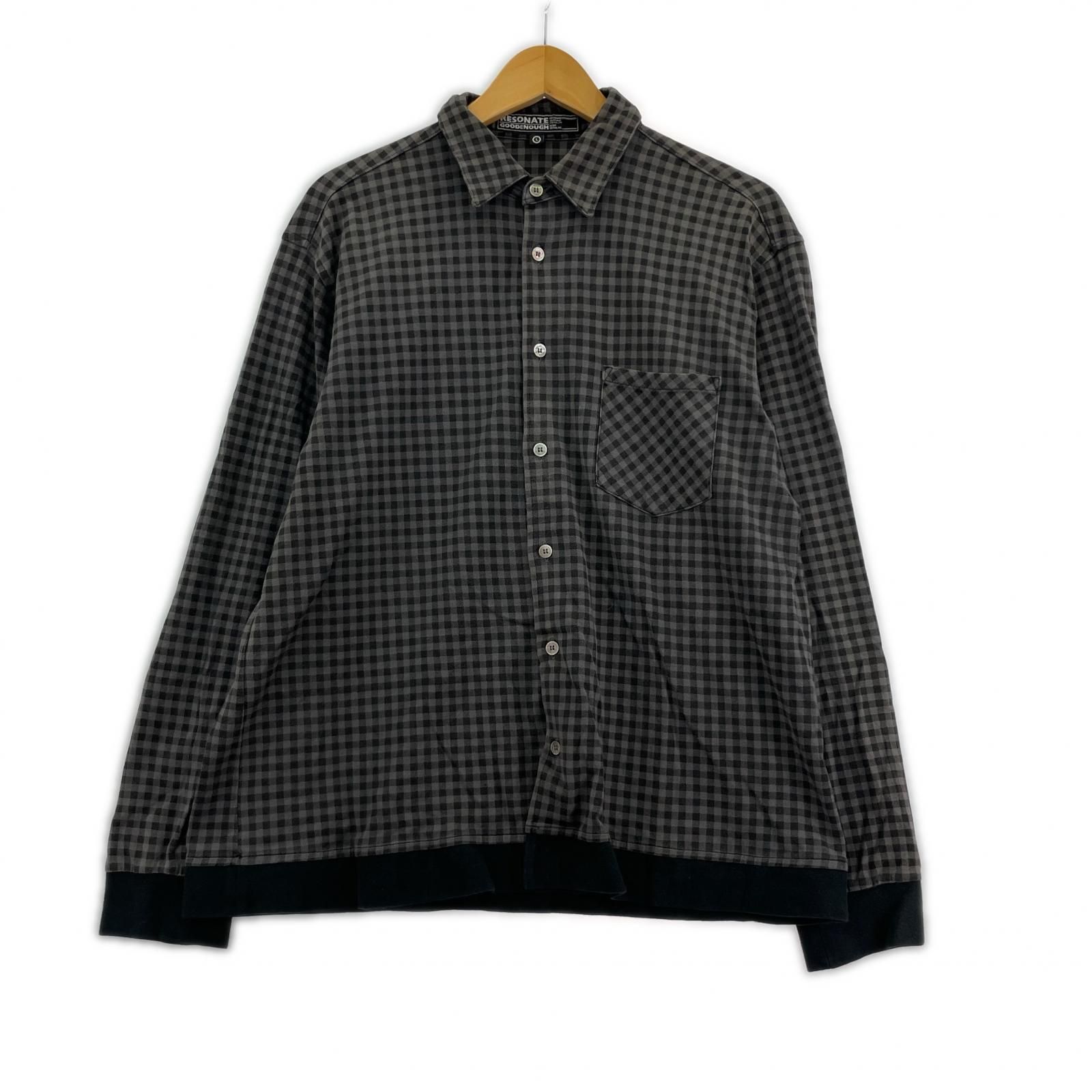 RESONATE GOODENOUGH LSチェックシャツ L 10,634円
