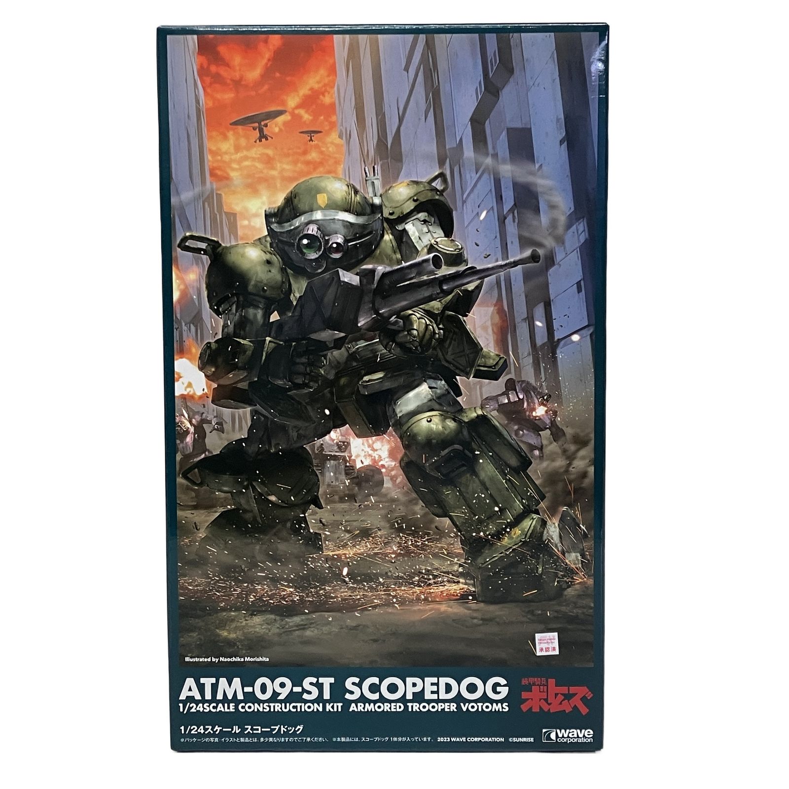 WAVE 装甲騎兵ボトムズ ATM-09-ST SCOPEDOG 1/24 スコープドッグ プラモデル フィギア 未組立 F11444502
