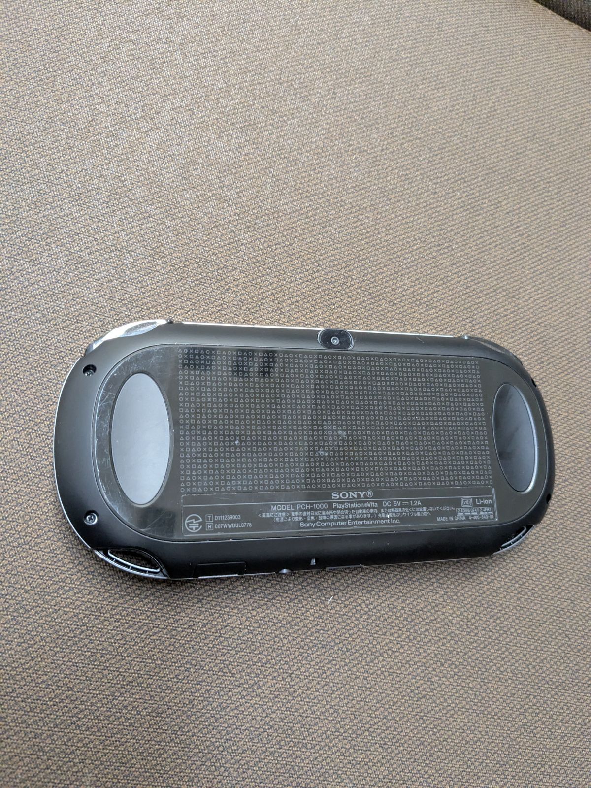 PS Vita クリスタル・ブラック 本体 動作確認済み 比較的美品 - メルカリ