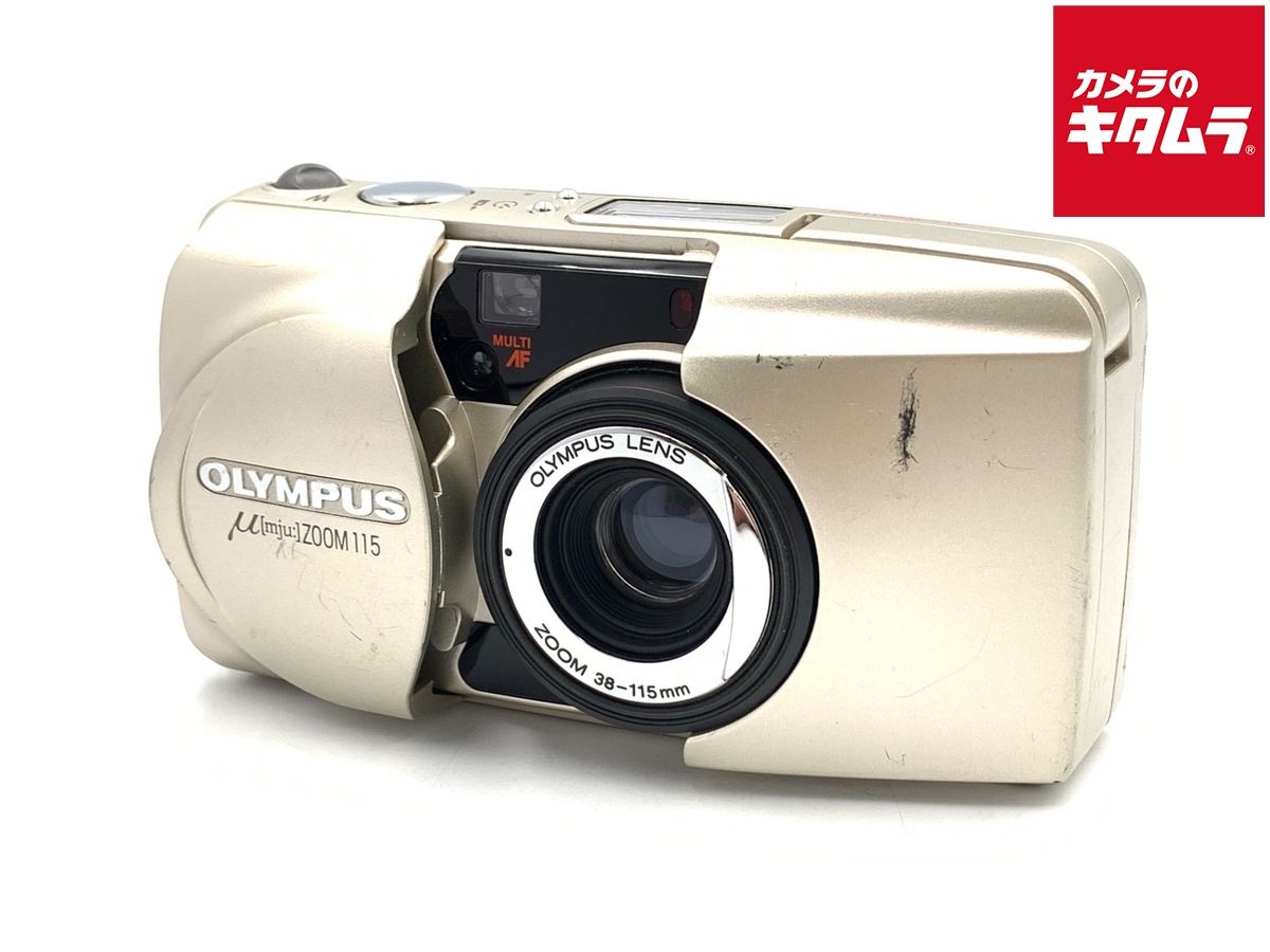 中古】 【並品】 オリンパス（OLYMPUS） ミューズーム115 シャンパン