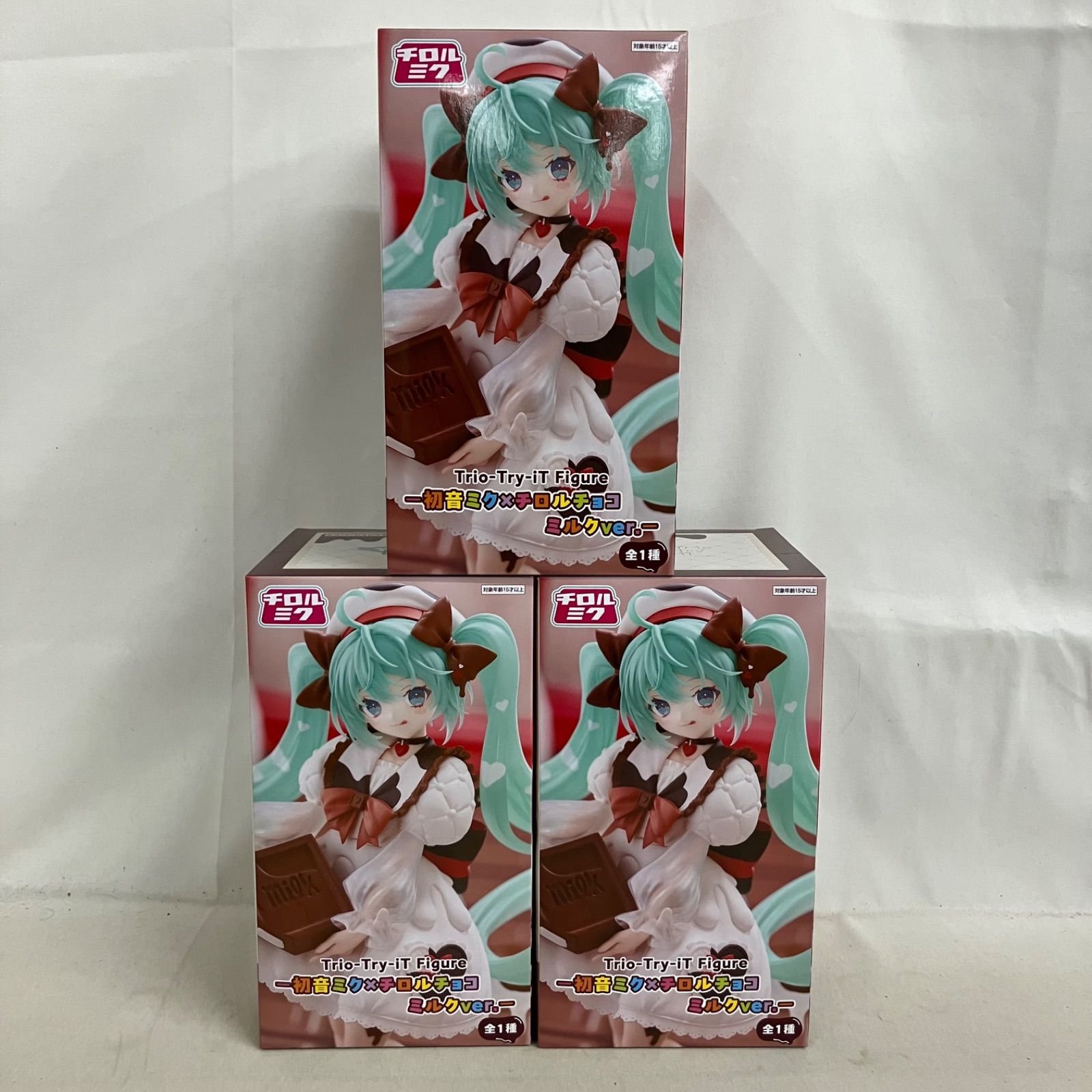 未開封 初音ミク Trio-Try-iT Figure チロルチョコ ミルク フィギュア