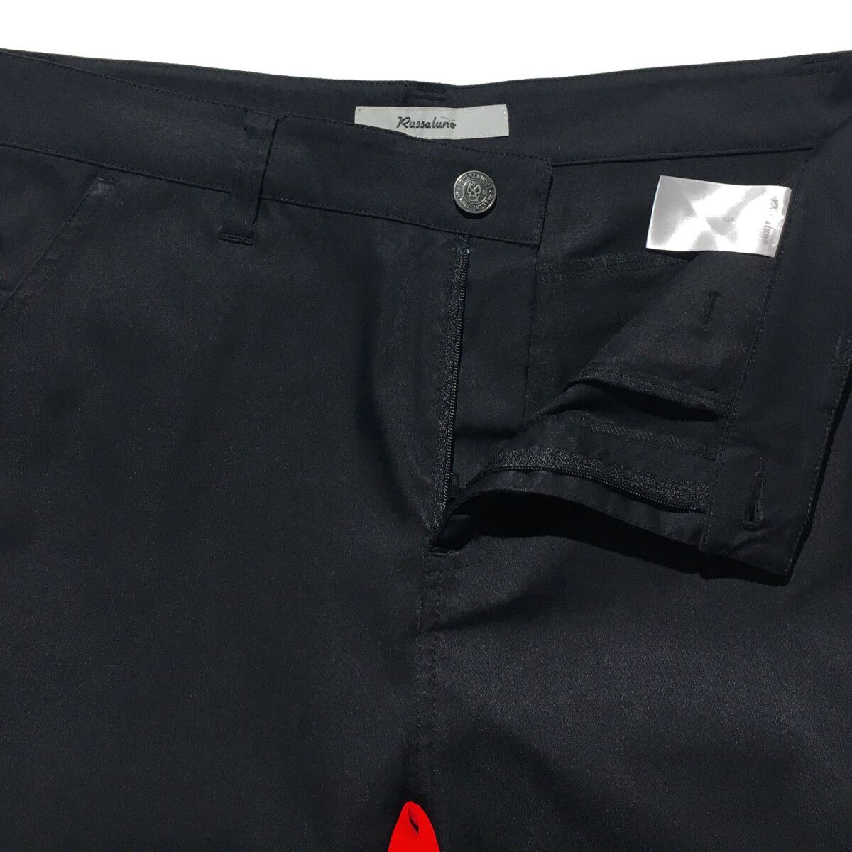 中古 メンズ ラッセルノ RUSSELUNO パンツ 5(L) 黒×赤 ブラック 春夏秋