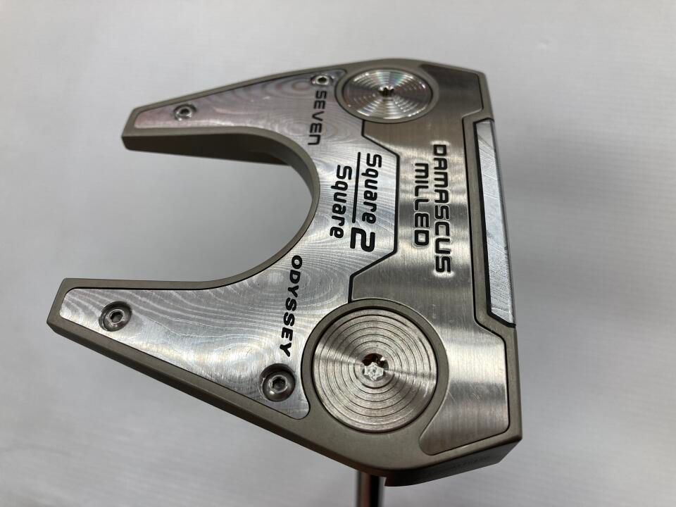 オデッセイ　DAMASCUS MILLED Square 2 Square SEVEN　パター　中古【最短即日発送】 42,456円