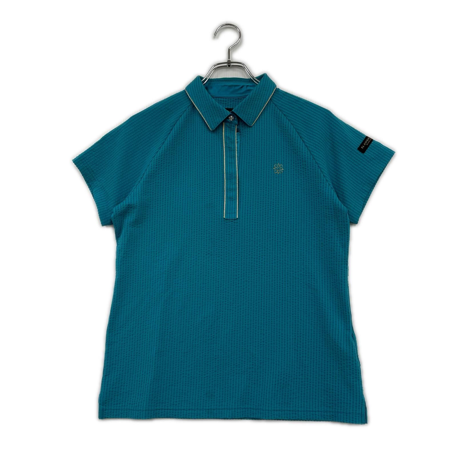 中古 レディース セントアンドリュース StANDREWS 半袖ポロシャツ L