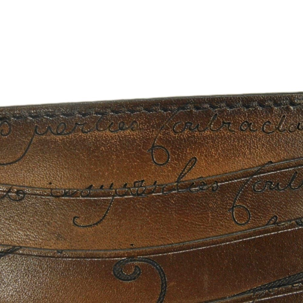 Berluti ベルルッティ バンブー 6CC カードホルダー 現行 スクリット