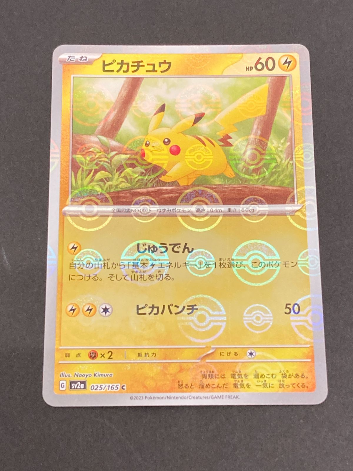 J080[PK]Y8093(カード) ポケモンカードゲーム ピカチュウ モンスター
