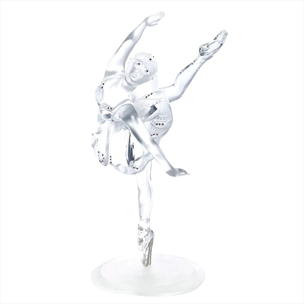 スワロフスキー SWAROVSKI バレリーナ オブジェ 置物 クリア【中古】 9,728円