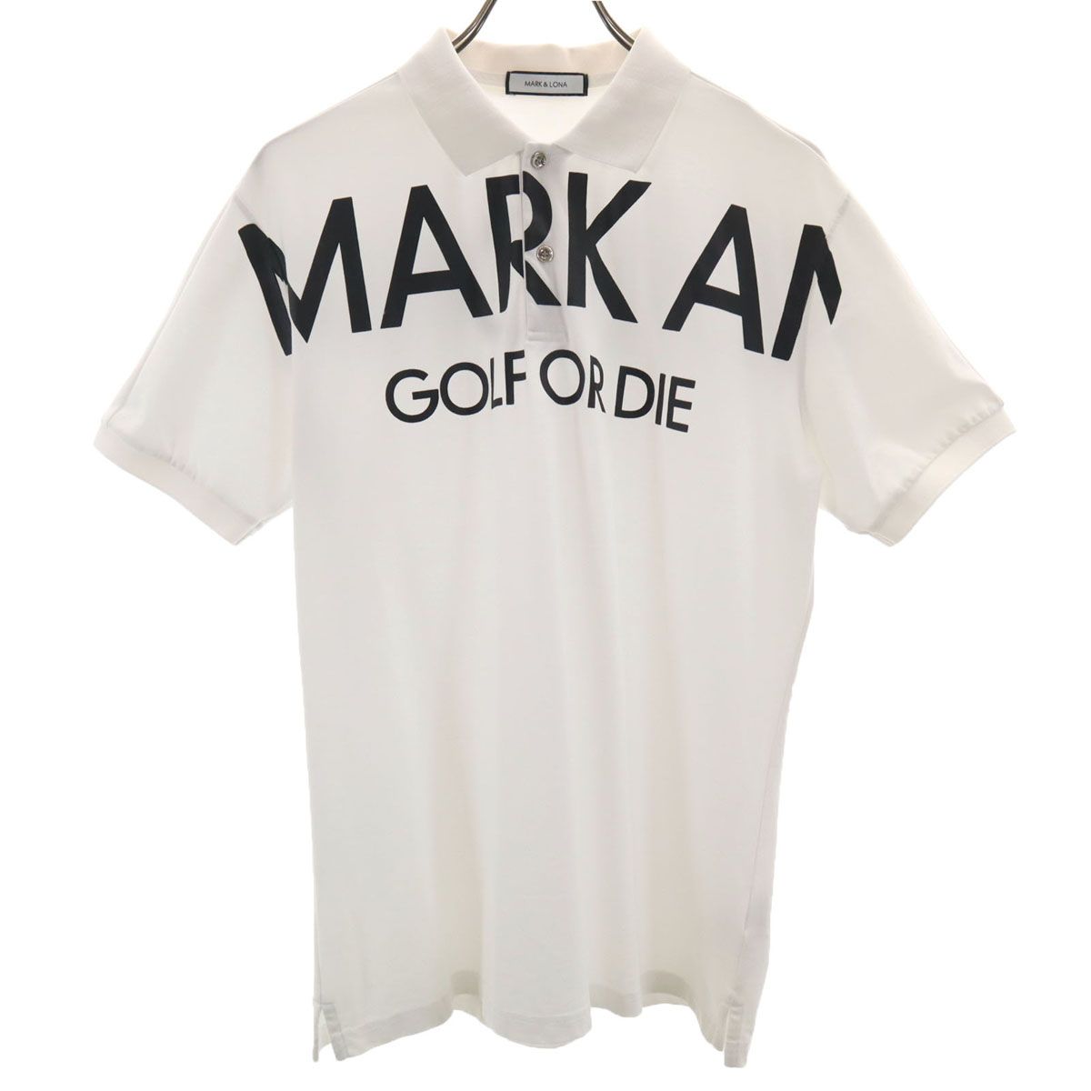 MARK&LONA マークアンドロナ 日本製 ゴルフ 半袖 ポロシャツ XL