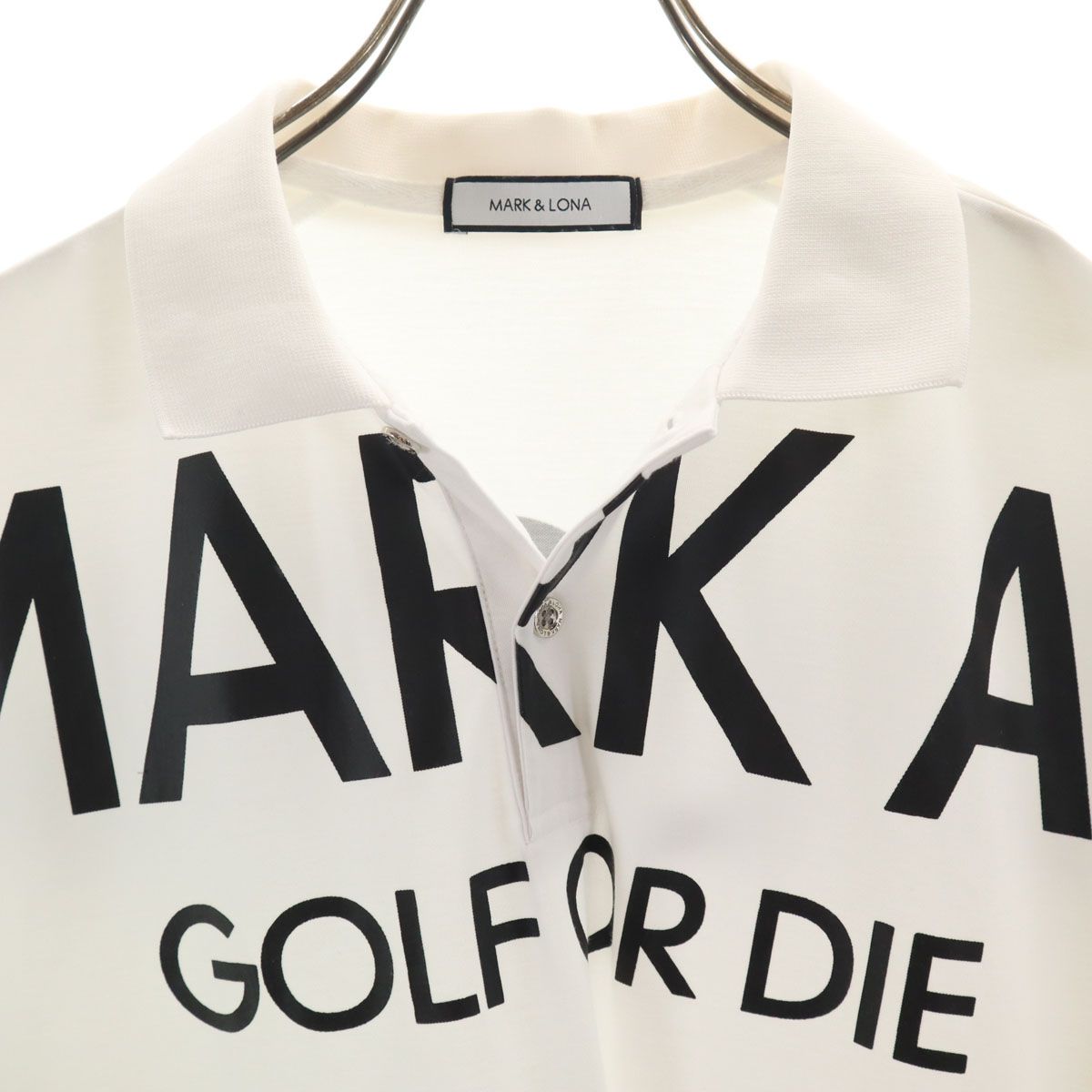 MARK&LONA マークアンドロナ 日本製 ゴルフ 半袖 ポロシャツ XL