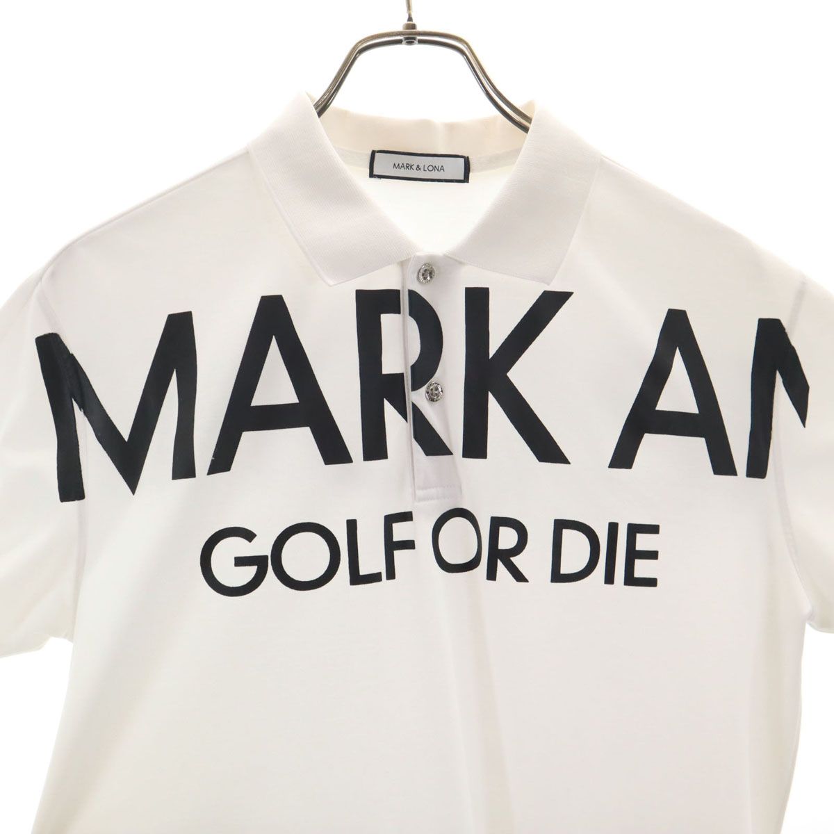 MARK&LONA マークアンドロナ 日本製 ゴルフ 半袖 ポロシャツ XL