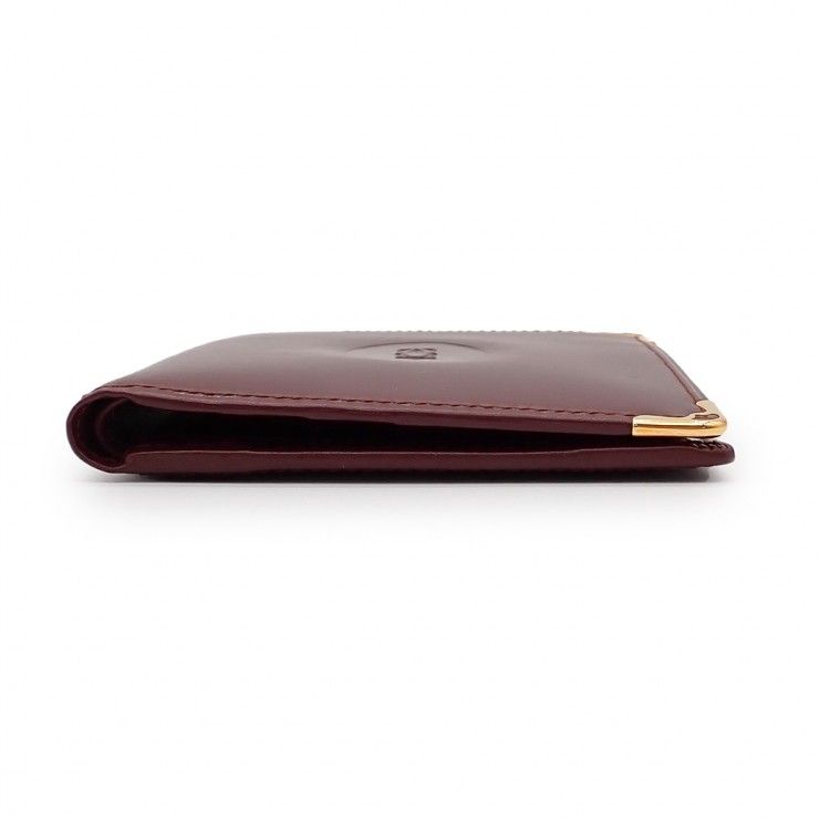 未使用品 Cartier カルティエ マストライン 折り財布 73184192 レザー