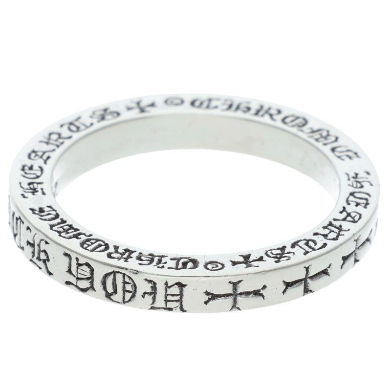 クロムハーツ  3mm SPACER FUCKYOU/3mmスペーサーファックユー シルバーリング メンズ 6号 クロムハーツ 3mm SPACER FUCKYOU/3mmスペーサーファックユー シルバー