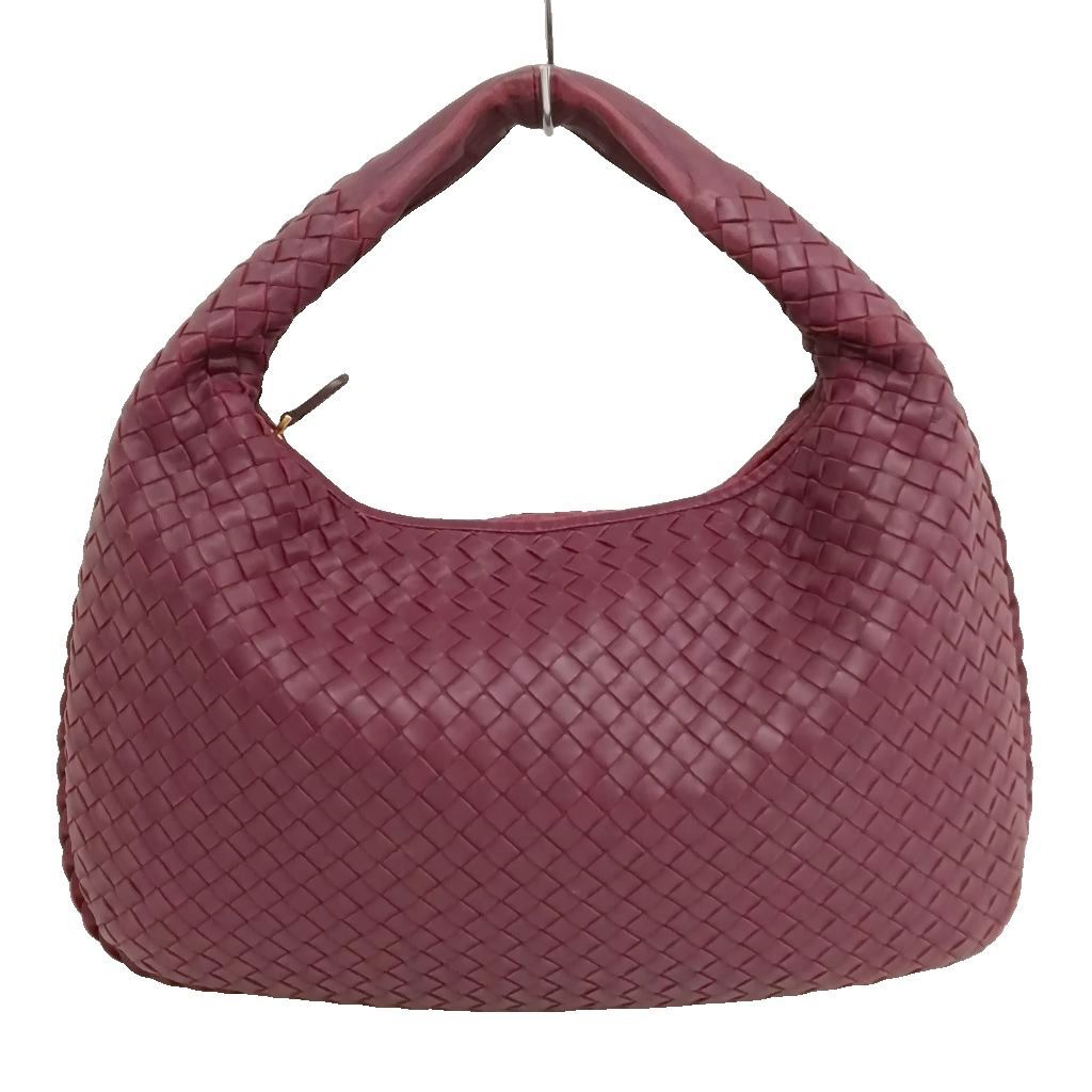 ボッテガヴェネタ BOTTEGA VENETA 115653 イントレチャート ホーボーバッグ ハンドバッグ パープル系