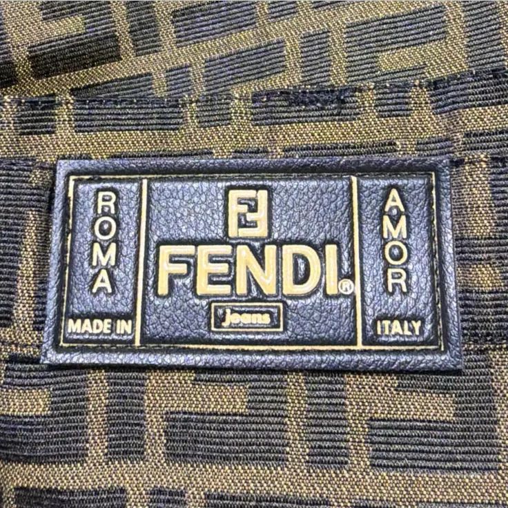 FENDI JEANS フェンディ ジーンズ ズッカ柄 スカート I 46 INCH32 D 42