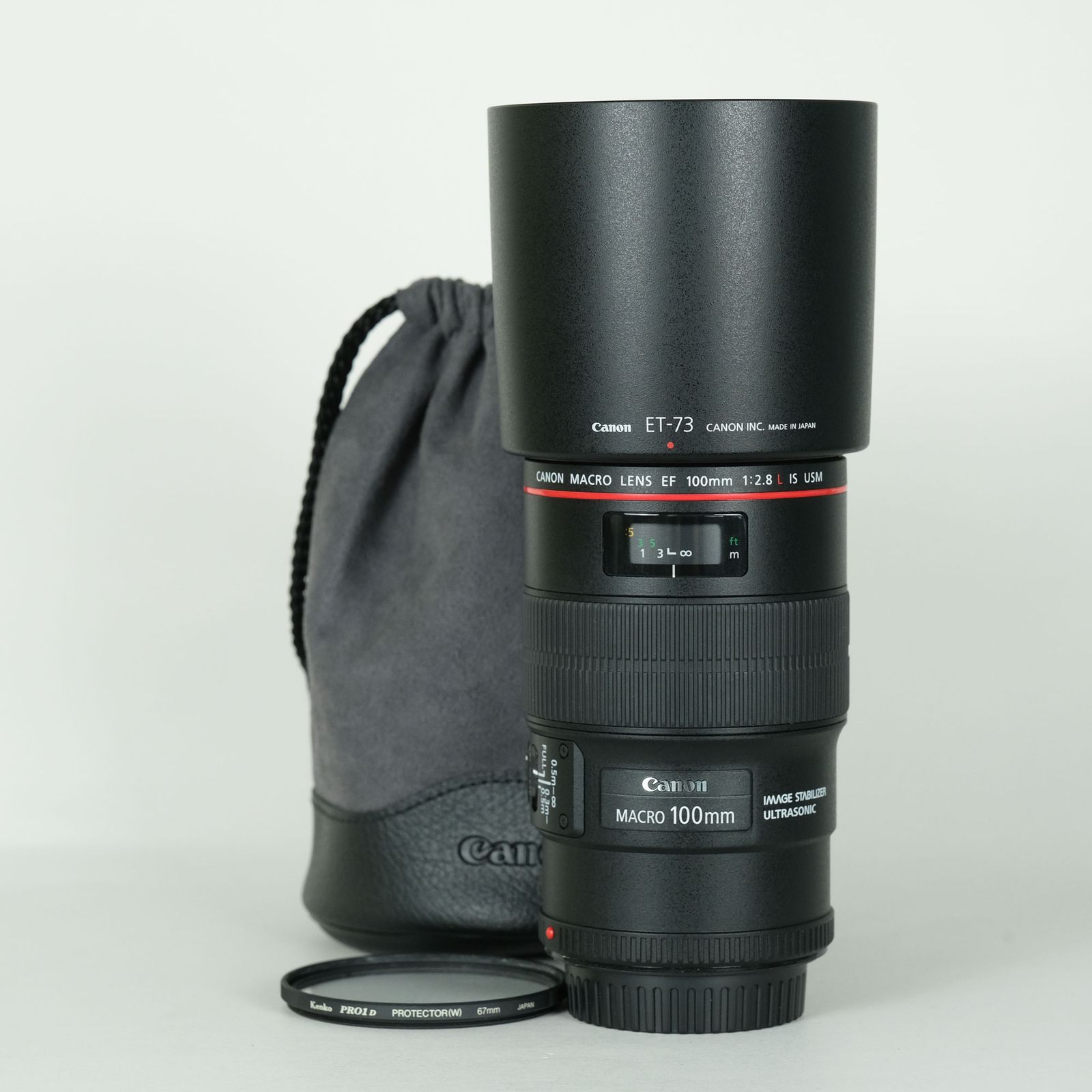 美品 | フィルター付] Canon EF100mm F2.8Lマクロ IS USM | Canon EF