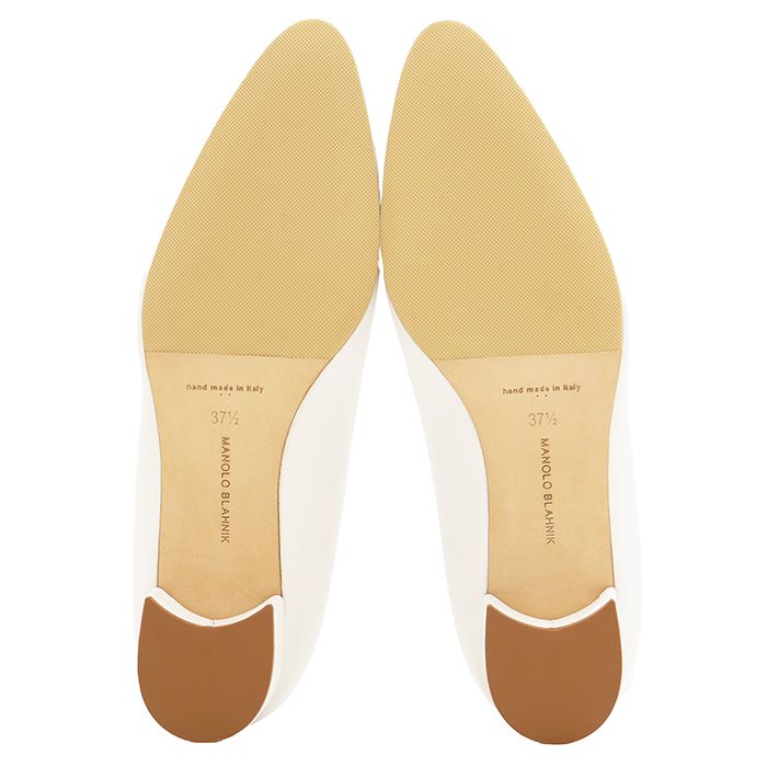SALE【新品同様】MANOLO BLAHNIK マノロブラニク ローヒールパンプス