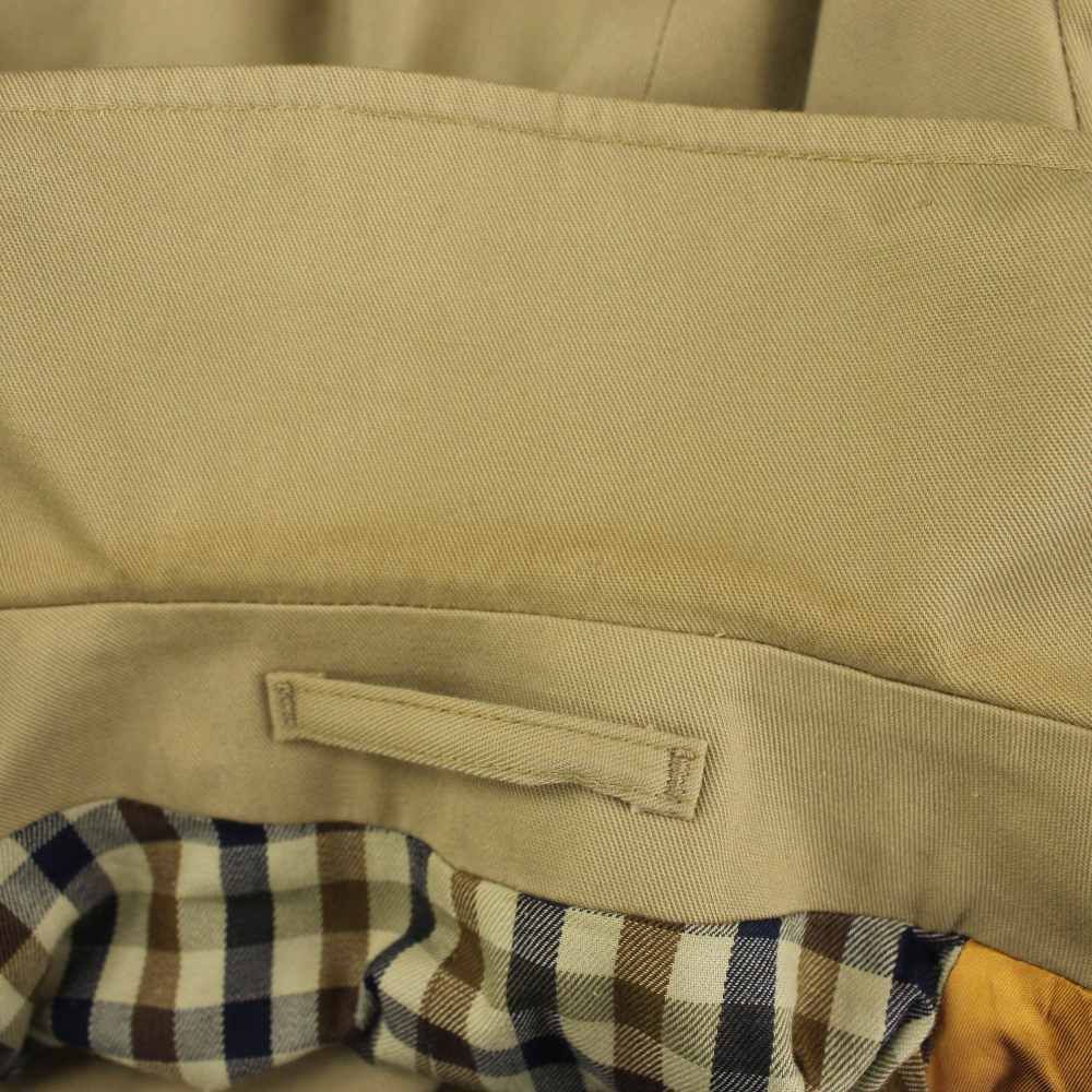 アクアスキュータム AQUASCUTUM トレンチコート クラブチェック