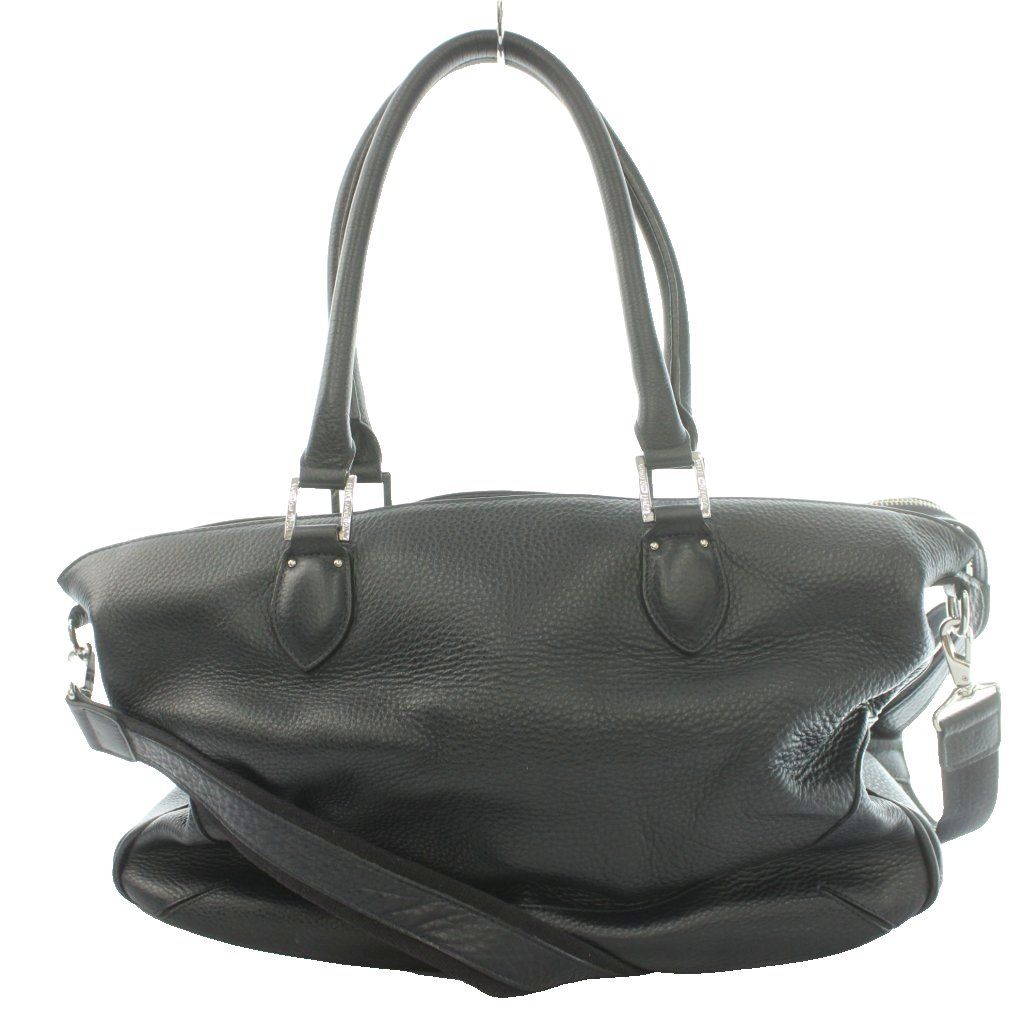 ペッレモルビダ PELLE MORBIDA メイデンボヤージュ トートバッグ ショルダー 2WAY ハンド シュリンクレザー 黒 ブラック /SS ■OS ■GY18