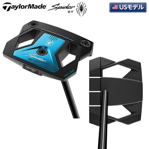 USモデル/日本未発売モデル テーラーメイド スパイダー ZT ブラック 3 Line パター