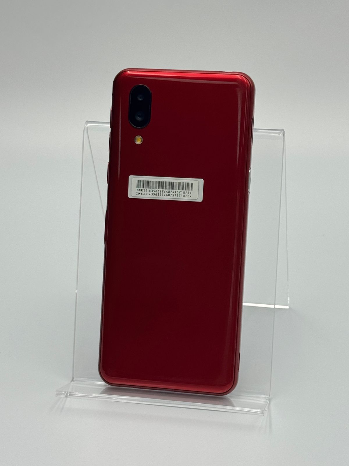 シンプルスマホ6 A201SH ルビーレッド SIMフリー 中古C - メルカリ
