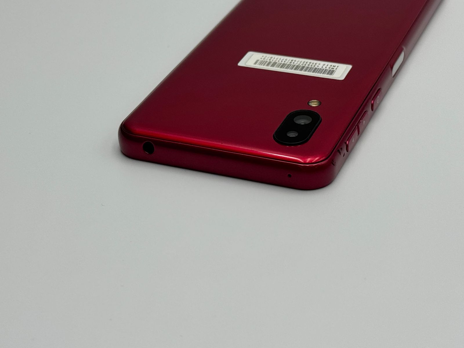シンプルスマホ6 A201SH ルビーレッド SIMフリー 中古C - メルカリ