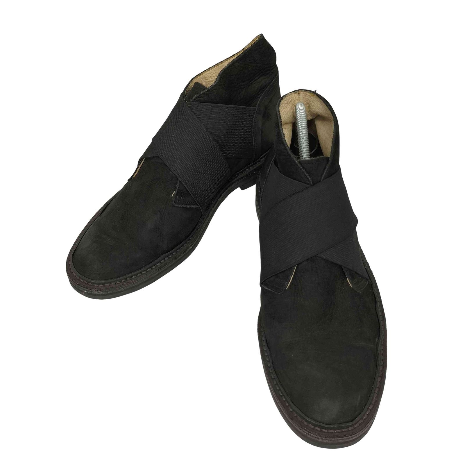 サスクワァッチファブリックス SASQUATCHfabrix. Desert Boots クロスベルトショートブーツ メンズ 表記無