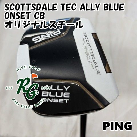 【中古】パター ピン SCOTTSDALE TEC ALLY BLUE ONSET CB◆オリジナルスチール◆3[9077]