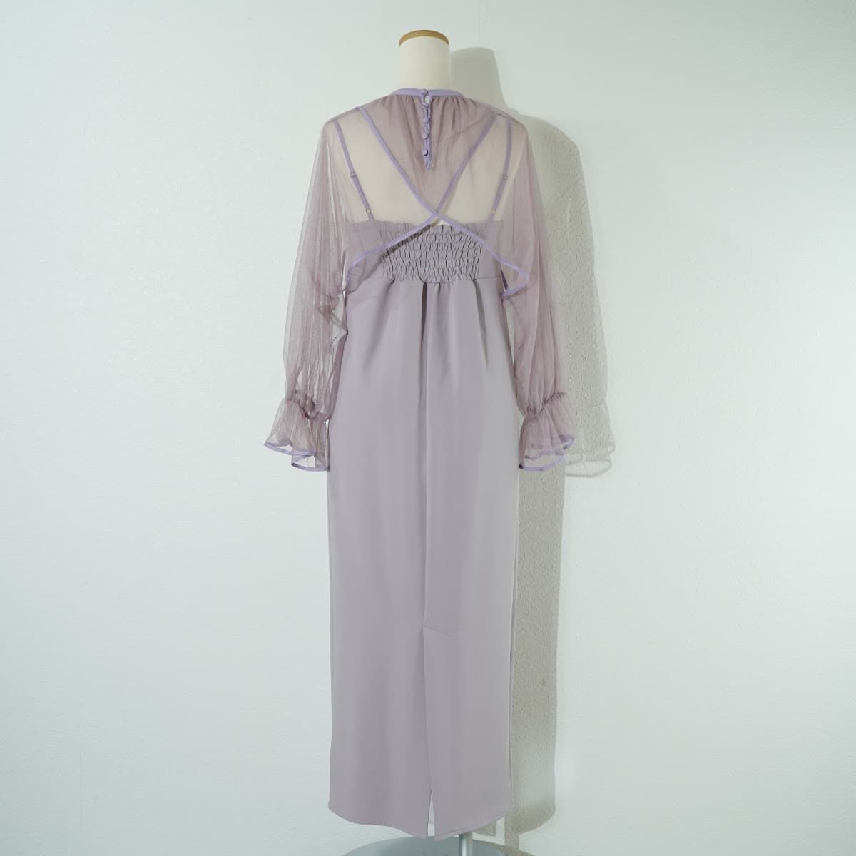 AMERI アメリ MANY WAY AIRY VEIL DRESS メニー ウェイ エアリー 