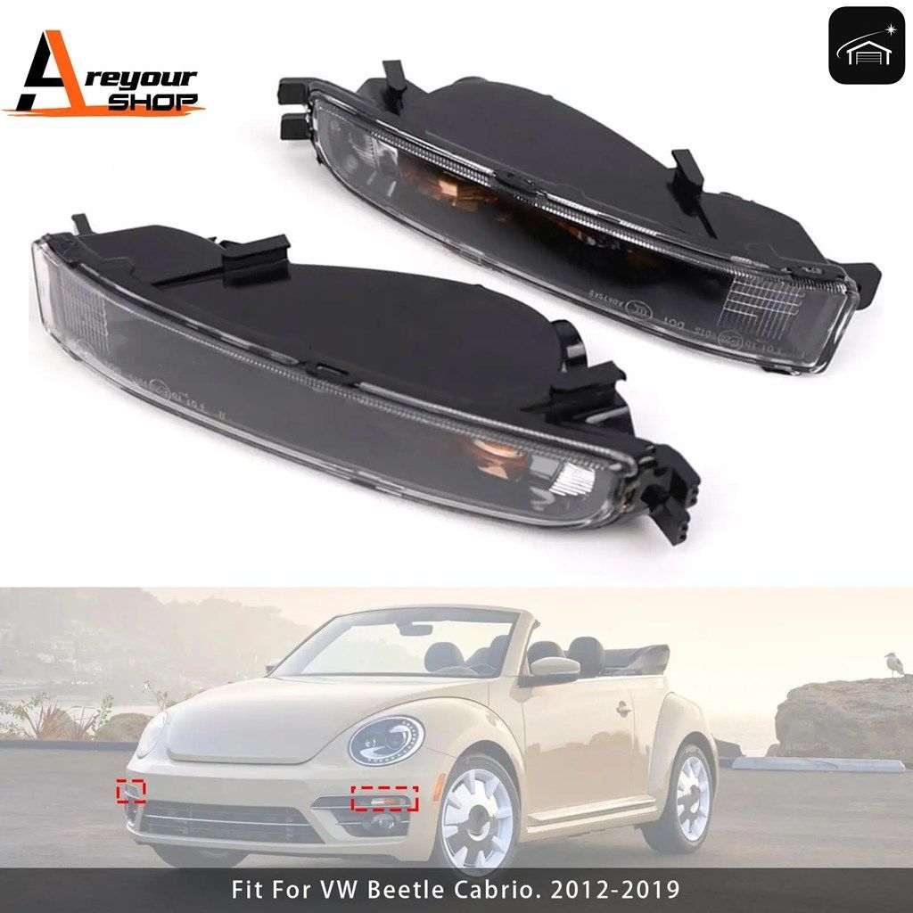 フロントバンパーターンストップライト（電球なし）VW ビートル 12-19 5C5953041A カスタムパーツ