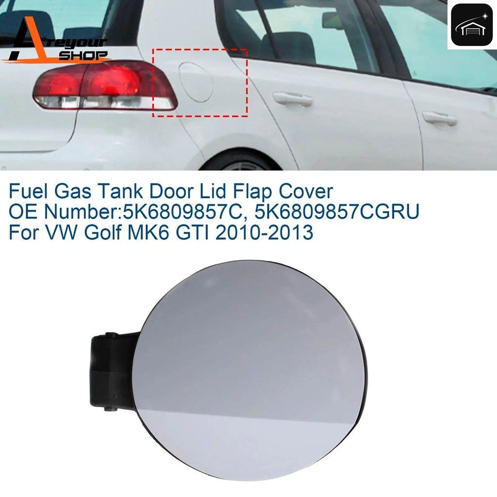 燃料ガスタンク フィラードアリッドカバー 5K6809857C VW GTI ゴルフ MK6 2010 - 13 カスタムパーツ