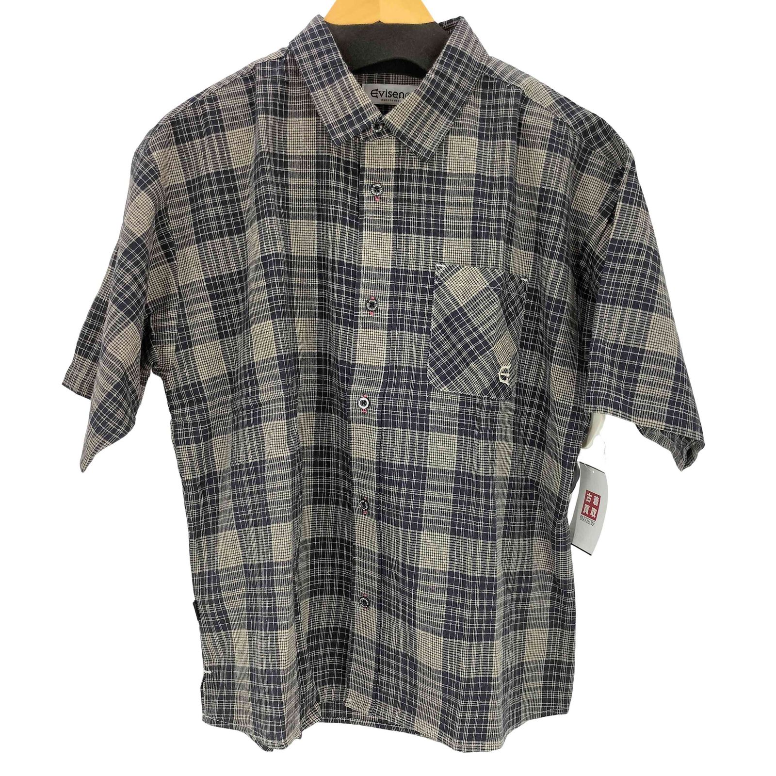 エビセンスケートボーズ Evisen skateboards 23SS WILLIAM CHECK SHIRT