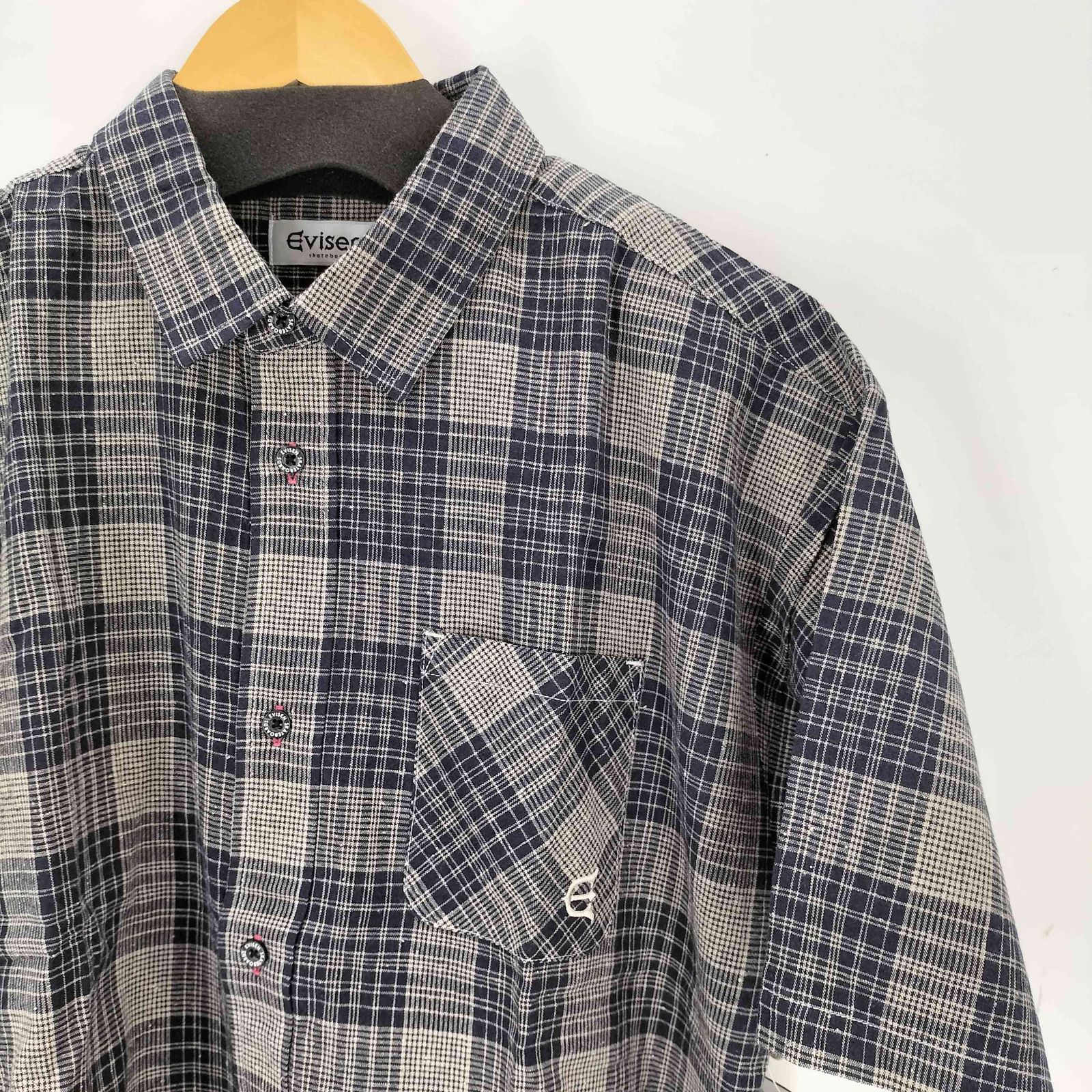 エビセンスケートボーズ Evisen skateboards 23SS WILLIAM CHECK SHIRT