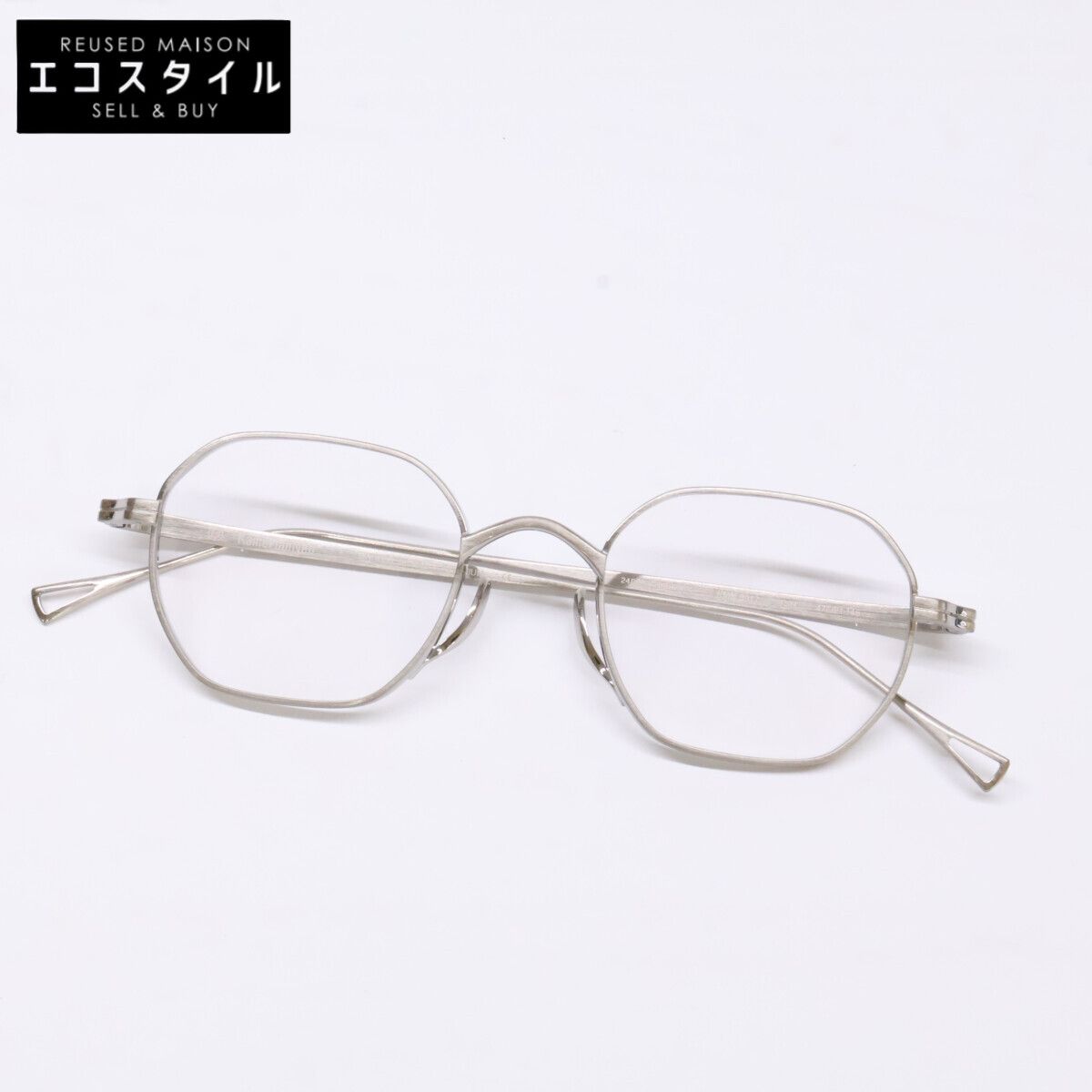KameManNen　カメマンネン　【新品同様】KMN9917 TSH ワイドオクタゴンシェイプ アイウェア　47□21-145 29,244円