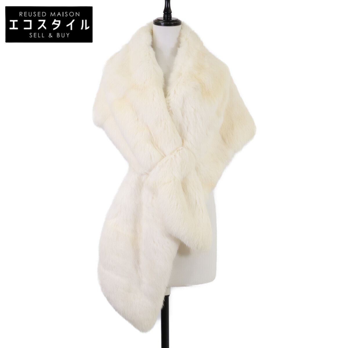 Christian Dior　クリスチャンディオール　08AW 8ISFU2403 ラビットファー ショール /