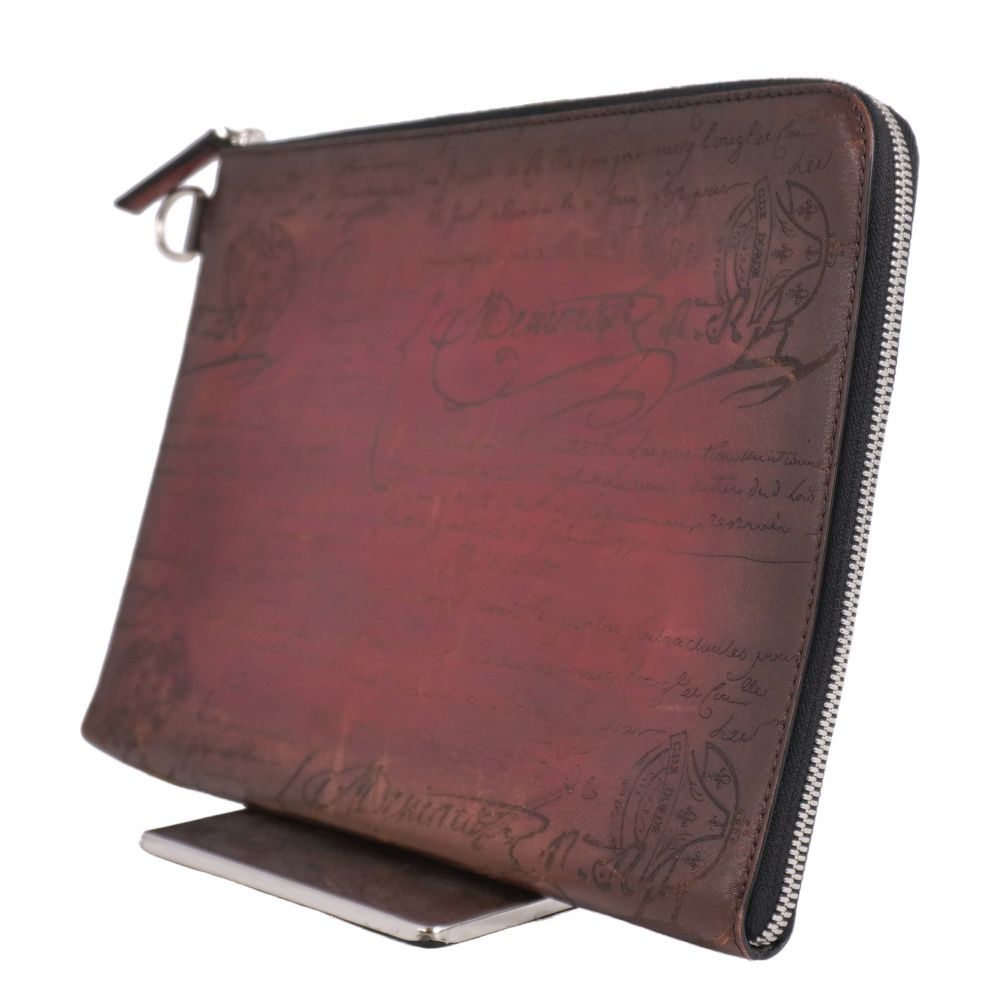 美品 ベルルッティ BERLUTI バッグ ニノ GM クラッチバッグ セカンド