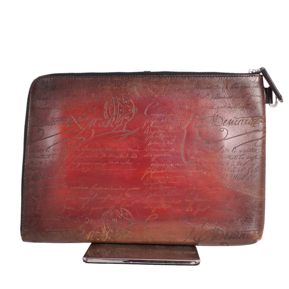美品 ベルルッティ BERLUTI バッグ ニノ GM クラッチバッグ セカンド