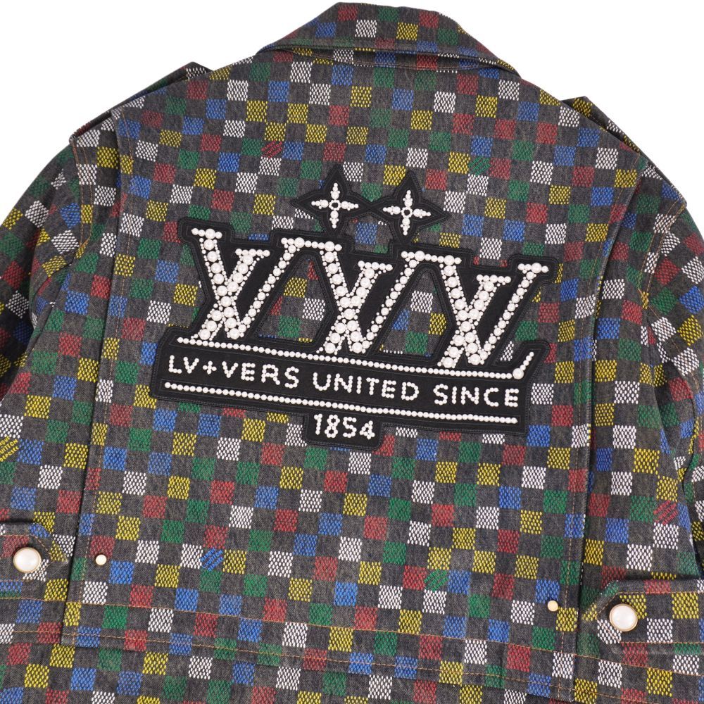 未使用 ルイヴィトン LOUIS VUITTON ジャケット 2025 ダミエデ - メルカリ