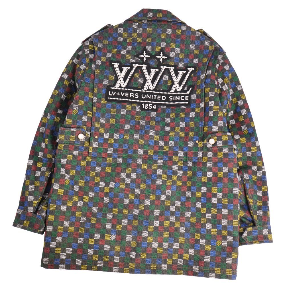 未使用 ルイヴィトン LOUIS VUITTON ジャケット 2025 ダミエデ - メルカリ